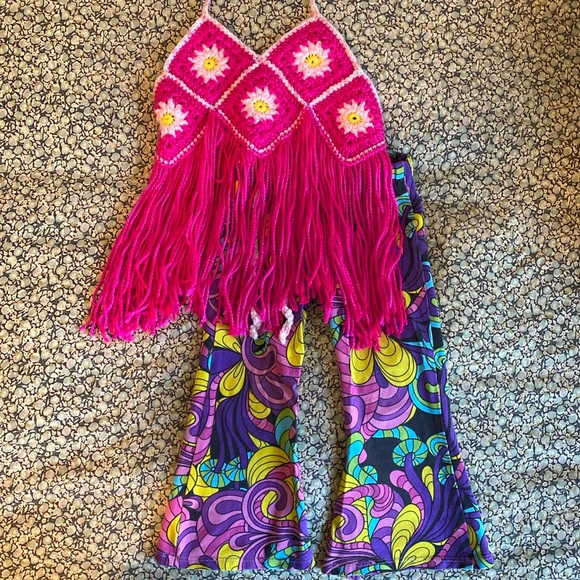 Other - Toddler Girls Hippie Outfit